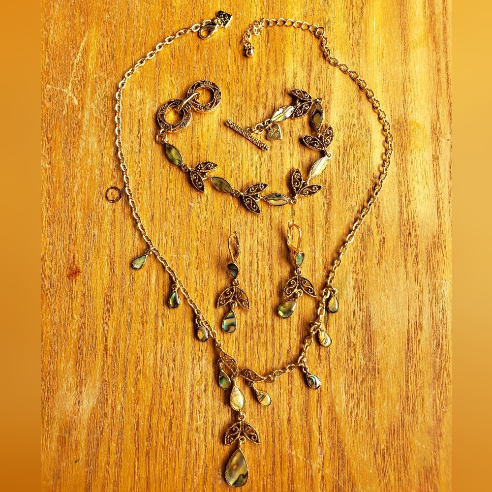 Cookie Lee necklace, earrings, bracelet set
